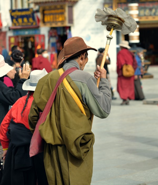 Ved Jokhang templet