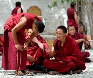 Sera Monastery munk Debate 