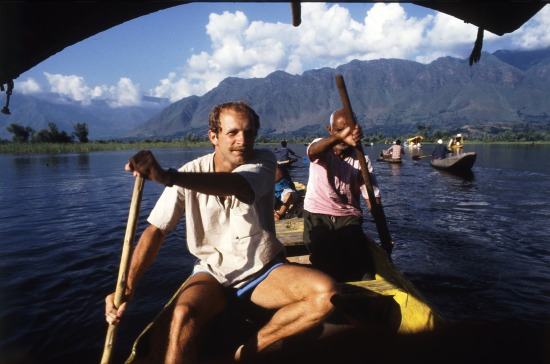 Carl p Dal Lake i Srinagar 